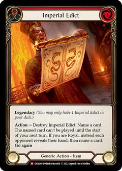 Imperial Edict (DYN240) [Dynasty] Rainbow Foil - Deck Out Gaming