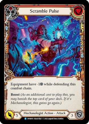 Scramble Pulse (Red) (DYN095) [Dynasty] Rainbow Foil - Deck Out Gaming