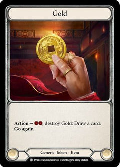 Gold (DYN243) [Dynasty] Rainbow Foil - Deck Out Gaming