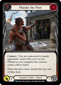 Plunder the Poor (Red) (DYN124) [Dynasty] - Deck Out Gaming