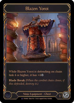 Blazen Yoroi (Marvel) (DYN045) [Dynasty] Cold Foil - Deck Out Gaming