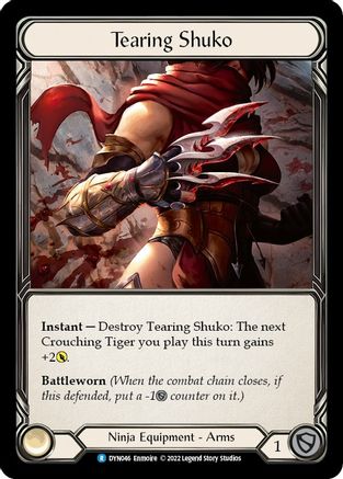 Tearing Shuko (DYN046) [Dynasty] Rainbow Foil-1