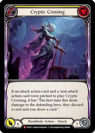 Cryptic Crossing (DYN173) [Dynasty] Rainbow Foil - Deck Out Gaming