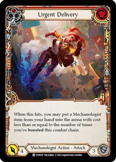 Urgent Delivery (Red) (DYN107) [Dynasty] - Deck Out Gaming