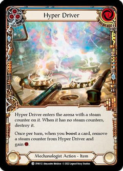 Hyper Driver (Blue) (DYN112) [Dynasty] Rainbow Foil - Deck Out Gaming