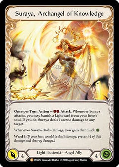Invoke Suraya // Suraya, Archangel of Knowledge (DYN212) [Dynasty] Cold Foil - Deck Out Gaming