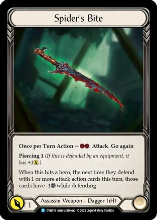 Spider's Bite (116) (DYN116) [Dynasty] Rainbow Foil - Deck Out Gaming