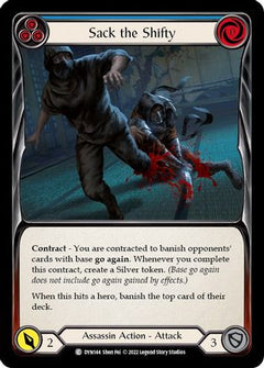 Sack the Shifty (Blue) (DYN144) [Dynasty] - Deck Out Gaming
