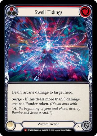 Swell Tidings (DYN195) [Dynasty] Rainbow Foil - Deck Out Gaming