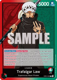 Trafalgar Law (002) (OP01-002) [Romance Dawn] - Deck Out Gaming