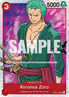 Roronoa Zoro (025) (OP01-025) [Romance Dawn] Foil - Deck Out Gaming