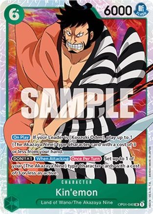 Kin'emon (OP01-040) [Romance Dawn] Foil - Deck Out Gaming