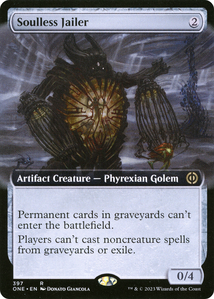 Soulless Jailer (Extended Art) (397) [Phyrexia: All Will Be One] - Deck Out Gaming
