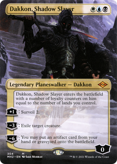 Dakkon, Shadow Slayer (Borderless) (304) [Modern Horizons 2] - Deck Out Gaming