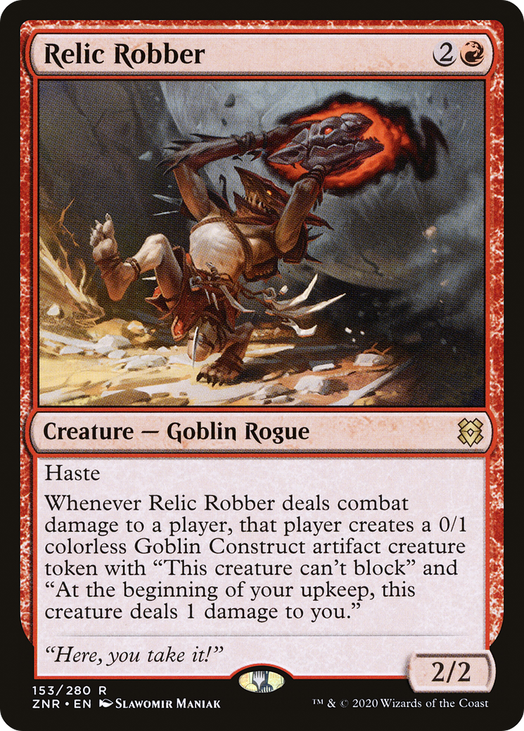 Relic Robber (153) [Zendikar Rising] - Deck Out Gaming