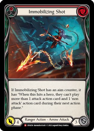 Immobilizing Shot (DYN154) [Dynasty] Rainbow Foil - Deck Out Gaming