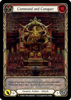 Command and Conquer (DYN000) [Dynasty] Cold Foil - Deck Out Gaming