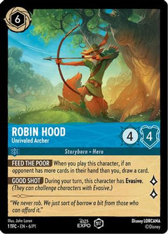 Robin Hood - Unrivaled Archer (6) [D23 Promos] Holofoil-1