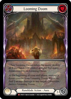Looming Doom (Extended Art) (DYN175) [Dynasty] Rainbow Foil - Deck Out Gaming