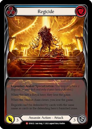 Regicide (Extended Art) (DYN121) [Dynasty] Rainbow Foil - Deck Out Gaming