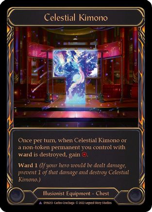 Celestial Kimono (Marvel) (DYN213) [Dynasty] Cold Foil - Deck Out Gaming