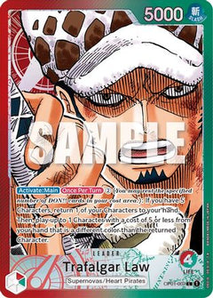 Trafalgar Law (002) (Parallel) (OP01-002) [Romance Dawn] Foil - Deck Out Gaming
