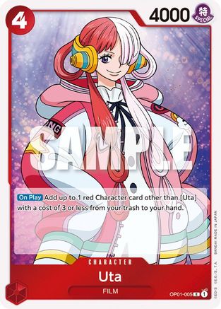 Uta (OP01-005) [Romance Dawn] Foil - Deck Out Gaming