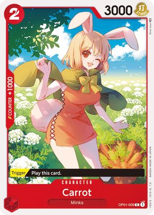 Carrot (OP01-009) [Romance Dawn] - Deck Out Gaming