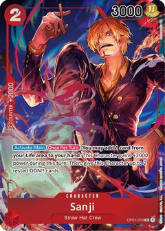 Sanji (Parallel) (OP01-013) [Romance Dawn] Foil - Deck Out Gaming