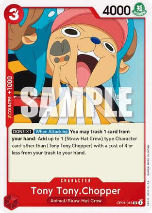 Tony Tony.Chopper (OP01-015) [Romance Dawn] - Deck Out Gaming