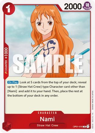 Nami (OP01-016) [Romance Dawn] Foil - Deck Out Gaming