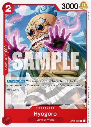Hyogoro (OP01-020) [Romance Dawn] - Deck Out Gaming