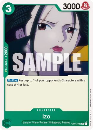 Izo (OP01-033) [Romance Dawn] - Deck Out Gaming