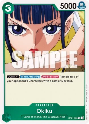 Okiku (OP01-035) [Romance Dawn] Foil - Deck Out Gaming