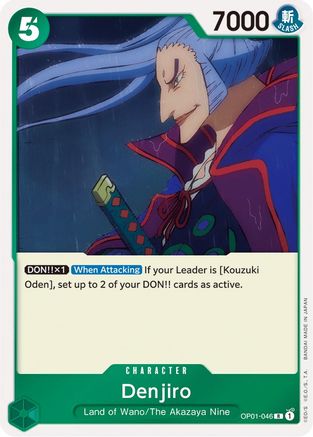 Denjiro (OP01-046) [Romance Dawn] Foil - Deck Out Gaming