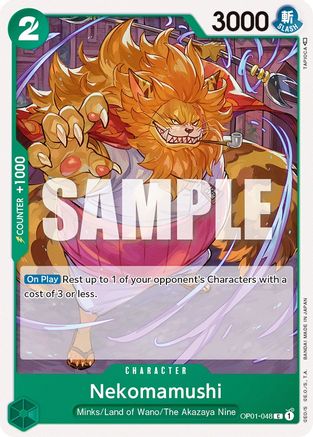 Nekomamushi (OP01-048) [Romance Dawn] - Deck Out Gaming