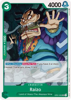 Raizo (OP01-052) [Romance Dawn] - Deck Out Gaming