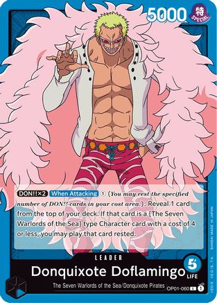 Donquixote Doflamingo (060) (OP01-060) [Romance Dawn] - Deck Out Gaming