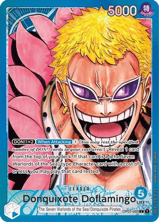 Donquixote Doflamingo (060) (Parallel) (OP01-060) [Romance Dawn] Foil - Deck Out Gaming