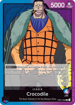 Crocodile (062) (OP01-062) [Romance Dawn] - Deck Out Gaming