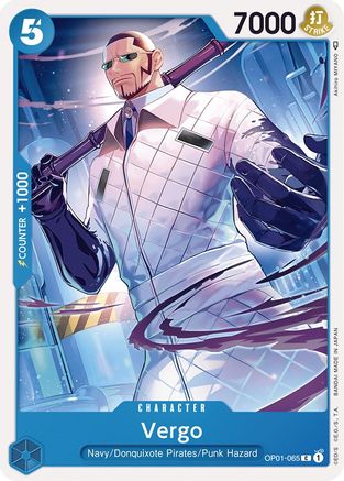 Vergo (OP01-065) [Romance Dawn] - Deck Out Gaming