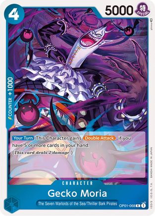 Gecko Moria (OP01-068) [Romance Dawn] Foil - Deck Out Gaming