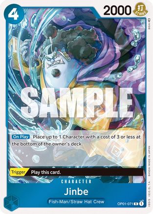 Jinbe (071) (OP01-071) [Romance Dawn] Foil - Deck Out Gaming