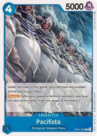 Pacifista (OP01-075) [Romance Dawn] - Deck Out Gaming