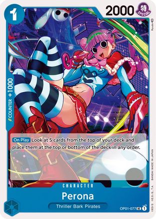 Perona (OP01-077) [Romance Dawn] - Deck Out Gaming