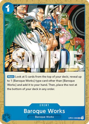 Baroque Works (OP01-090) [Romance Dawn] - Deck Out Gaming