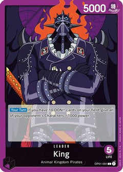 King (091) (OP01-091) [Romance Dawn] - Deck Out Gaming