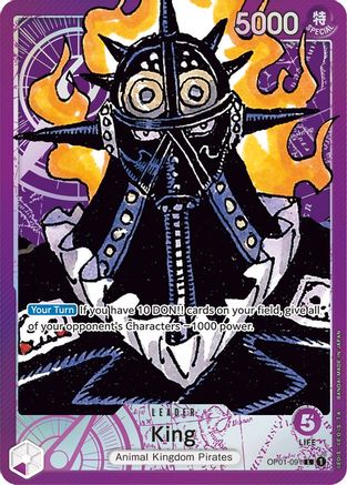 King (091) (Parallel) (OP01-091) [Romance Dawn] Foil - Deck Out Gaming