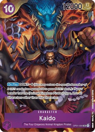 Kaido (094) (Parallel) (OP01-094) [Romance Dawn] Foil - Deck Out Gaming