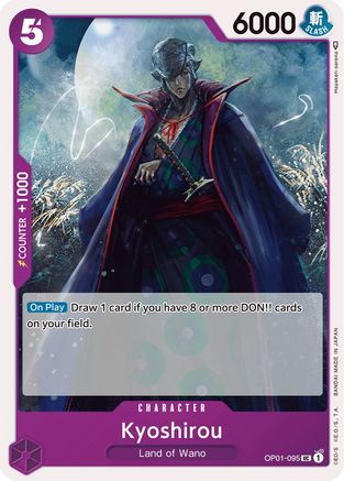 Kyoshirou (OP01-095) [Romance Dawn] - Deck Out Gaming